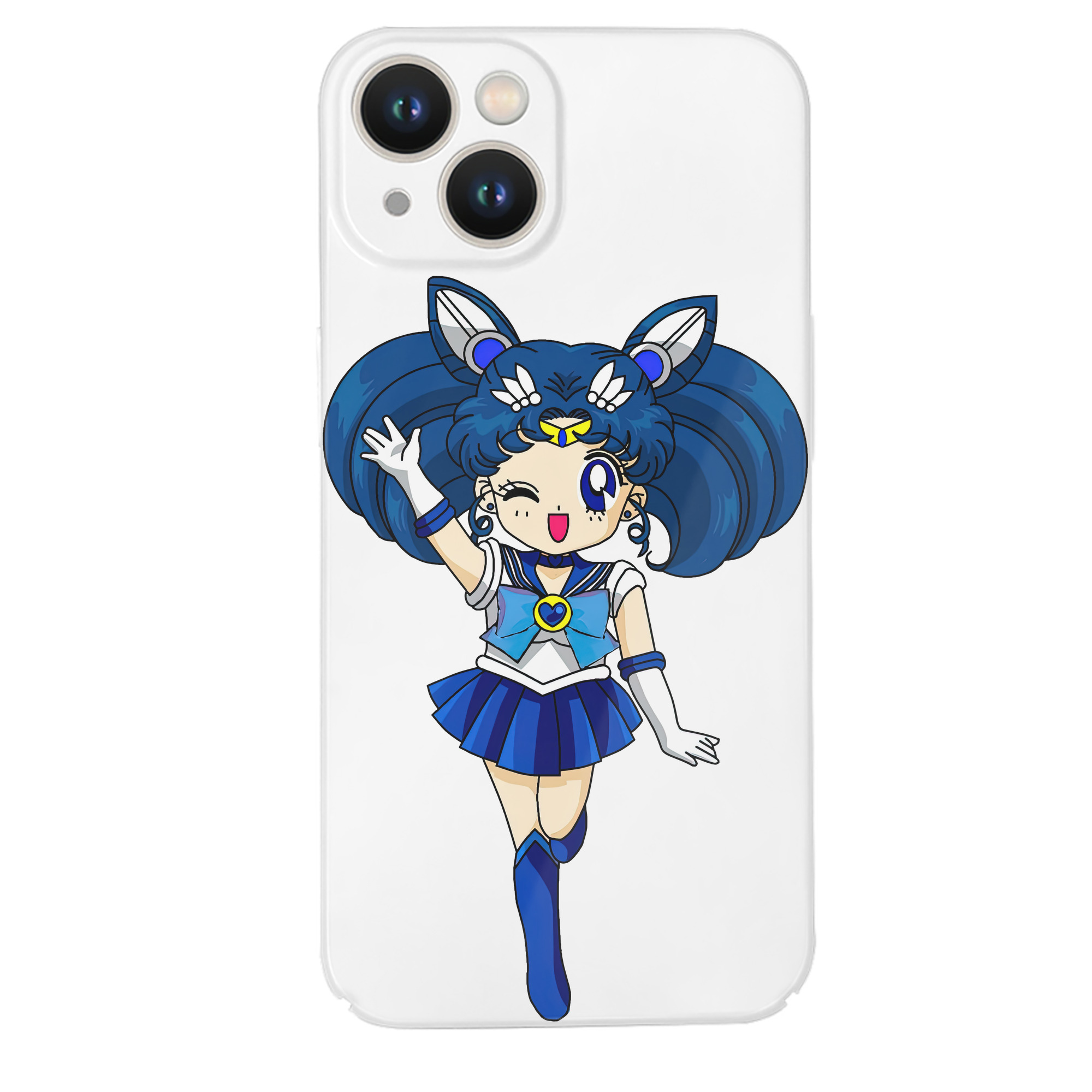 （画像用） 美少女戦士セーラームーン 水野 亜美 みずの あみ Sailor Moon Mizuno Ami 【iPhone 14シリーズ対応】ハードケース
